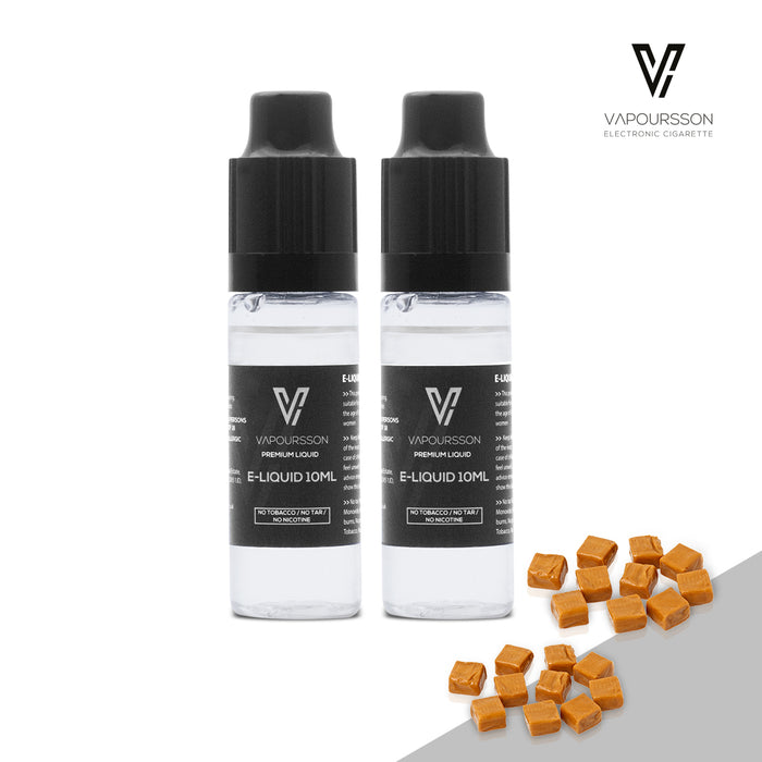 VAPOURSSON 2 Pack E Liquid | Karamell