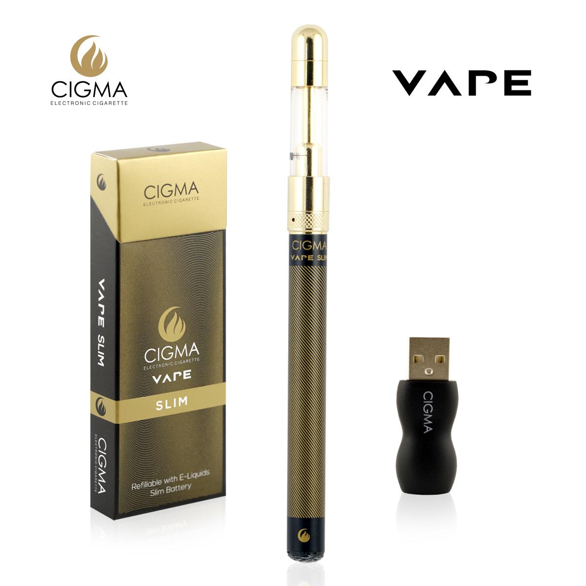 Cigma Vape, Kleinste und Dünnste, Auflad- und Nachfüllbare E-Zigarette —